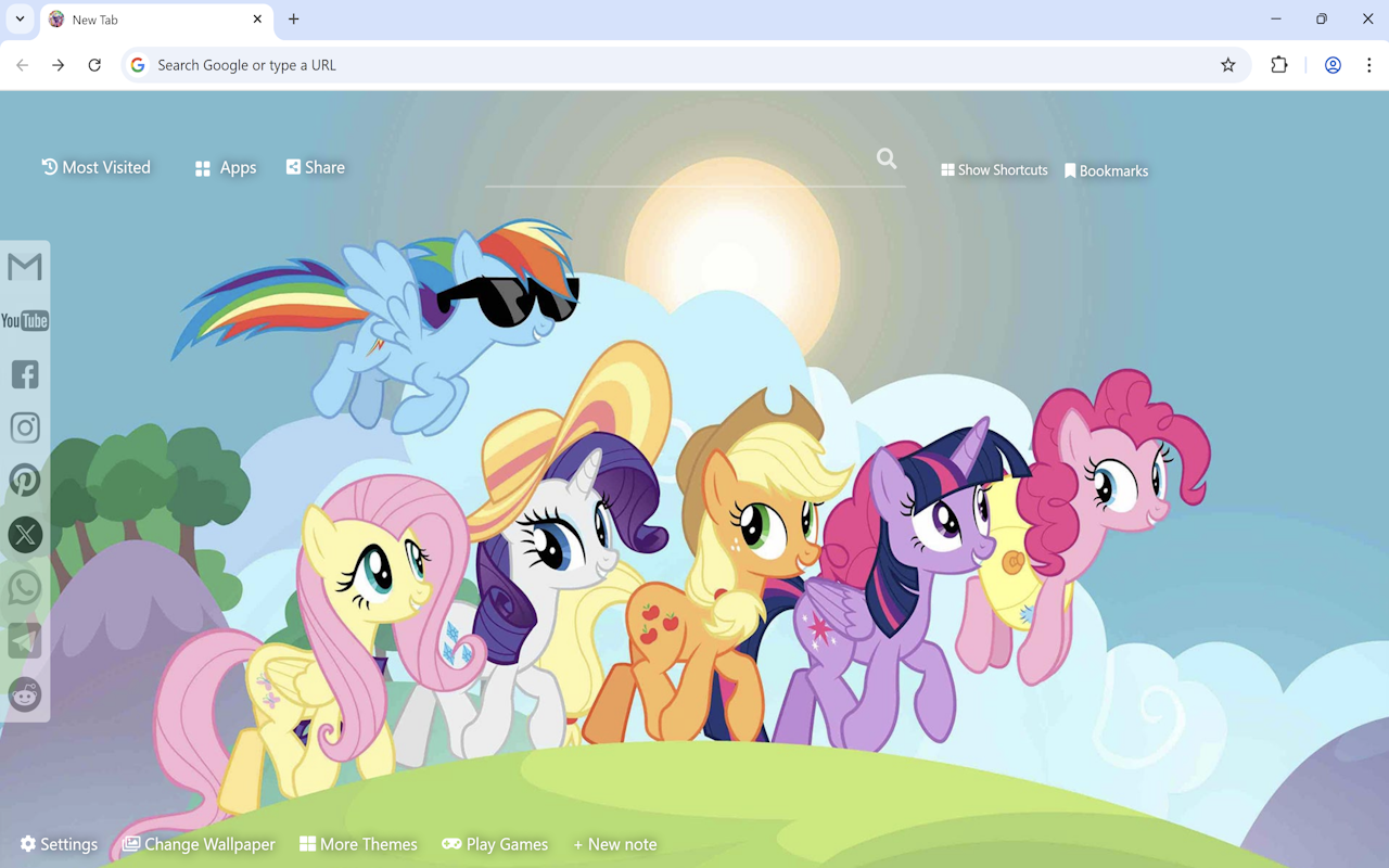 My Little Pony Wallpaper - 截图 2