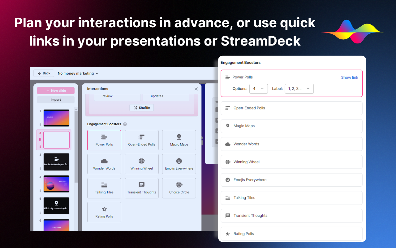 StreamAlive - Polls, Word Clouds & Spinner Wheels - 截图 4