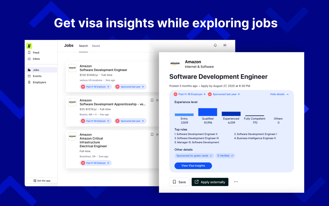 Interstride Visa Sponsorship Finder — U.S. H-1B & UK Skilled Worker - 截图 2
