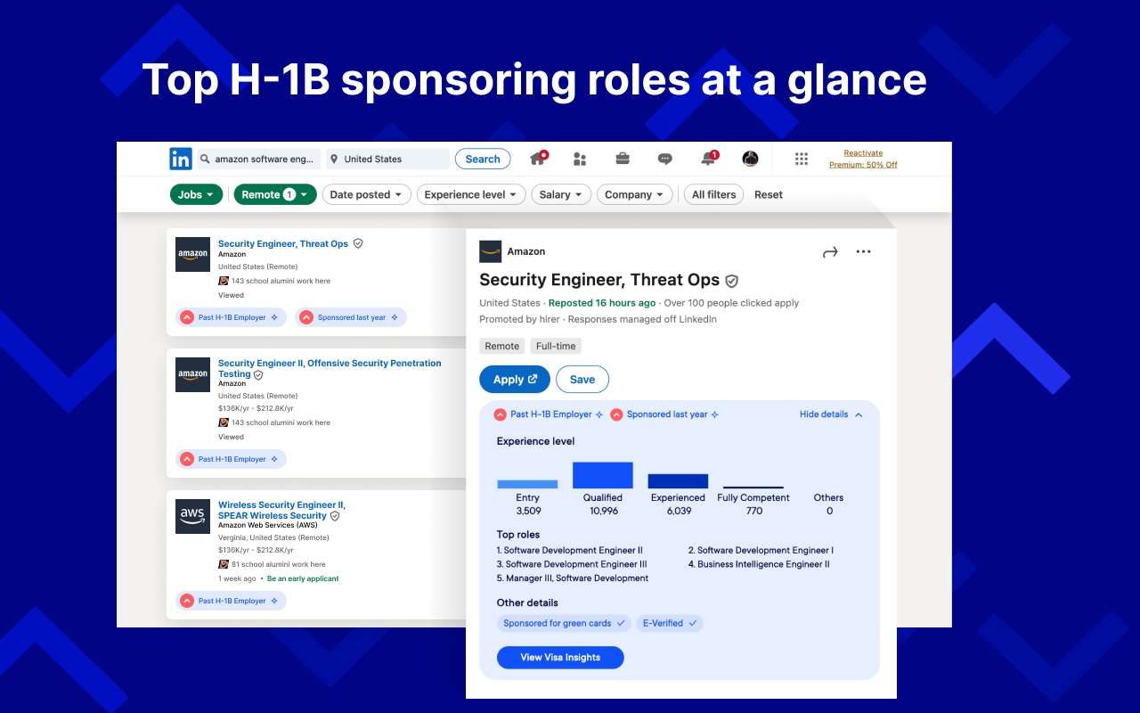 Interstride Visa Sponsorship Finder — U.S. H-1B & UK Skilled Worker - 截图 3
