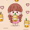 Cute Kawaii Girl Live Wallpaper