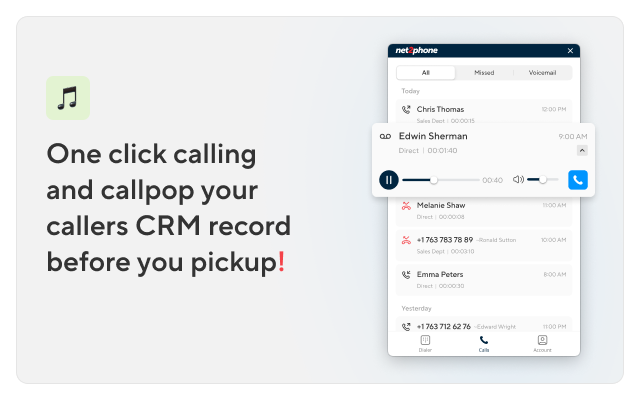 net2phone for HubSpot - 截图 3