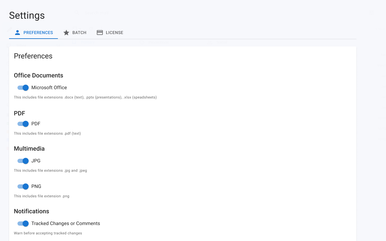 Attachment Metadata Removal for Gmail - 截图 2