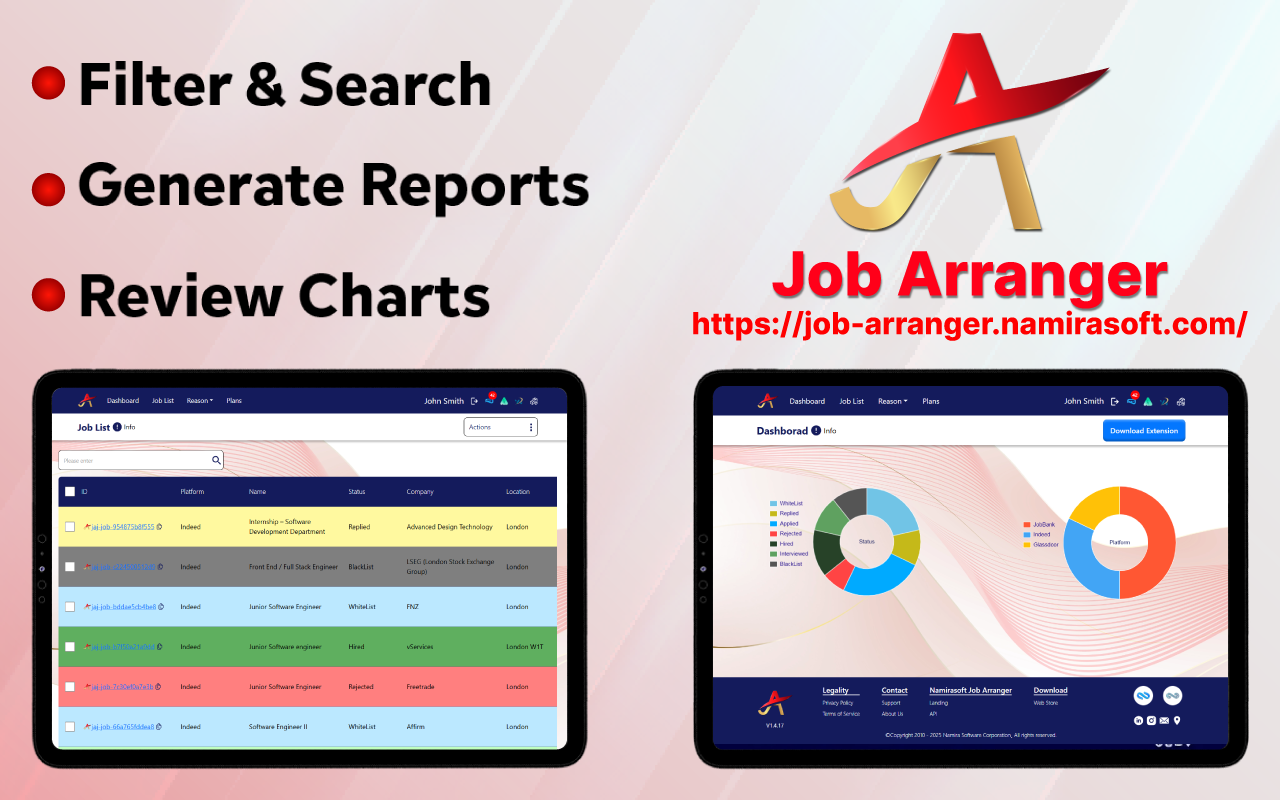 Job Arranger (Assistance for Job Platforms) - 截图 4
