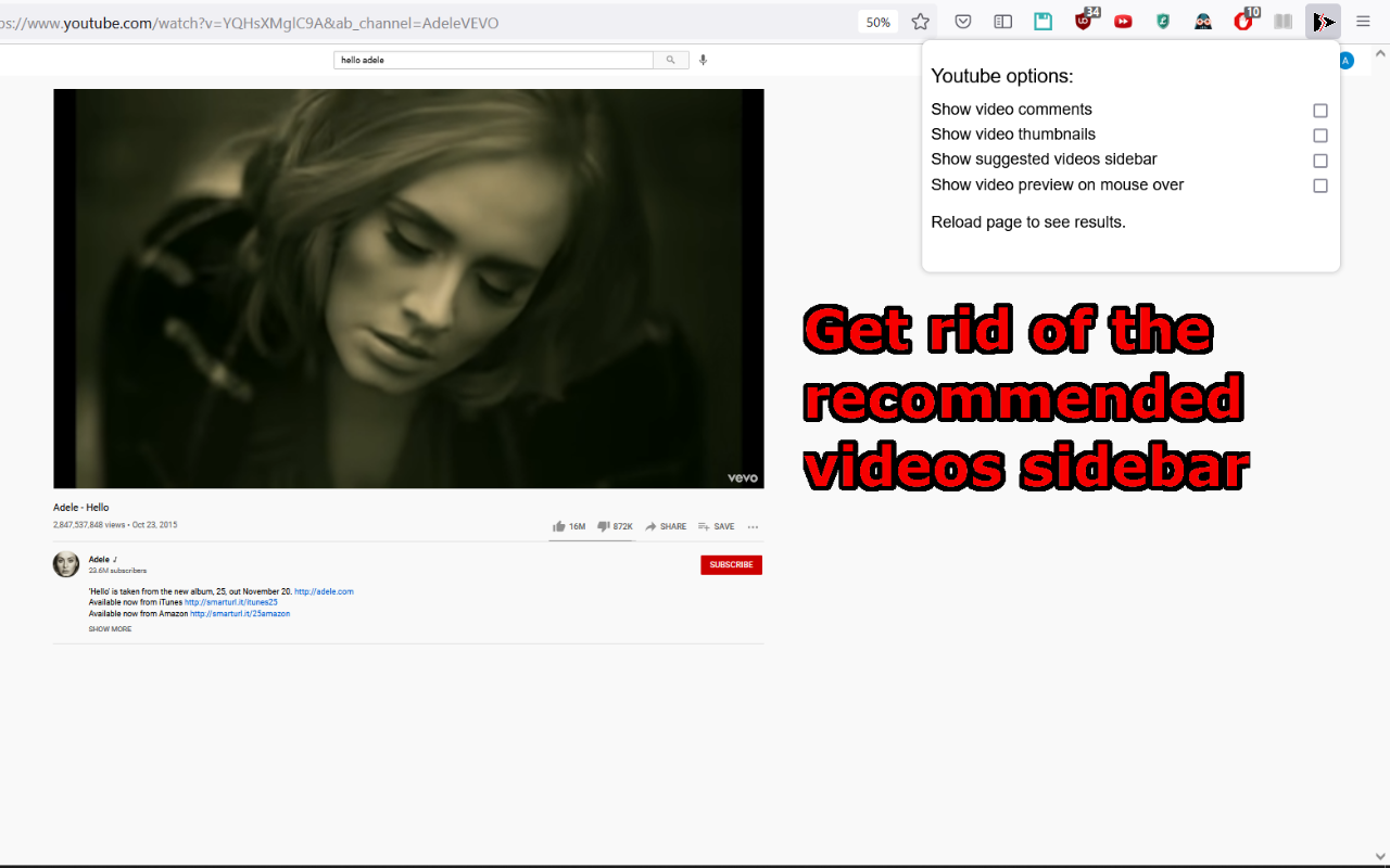Less Addictive YouTube - 截图 2