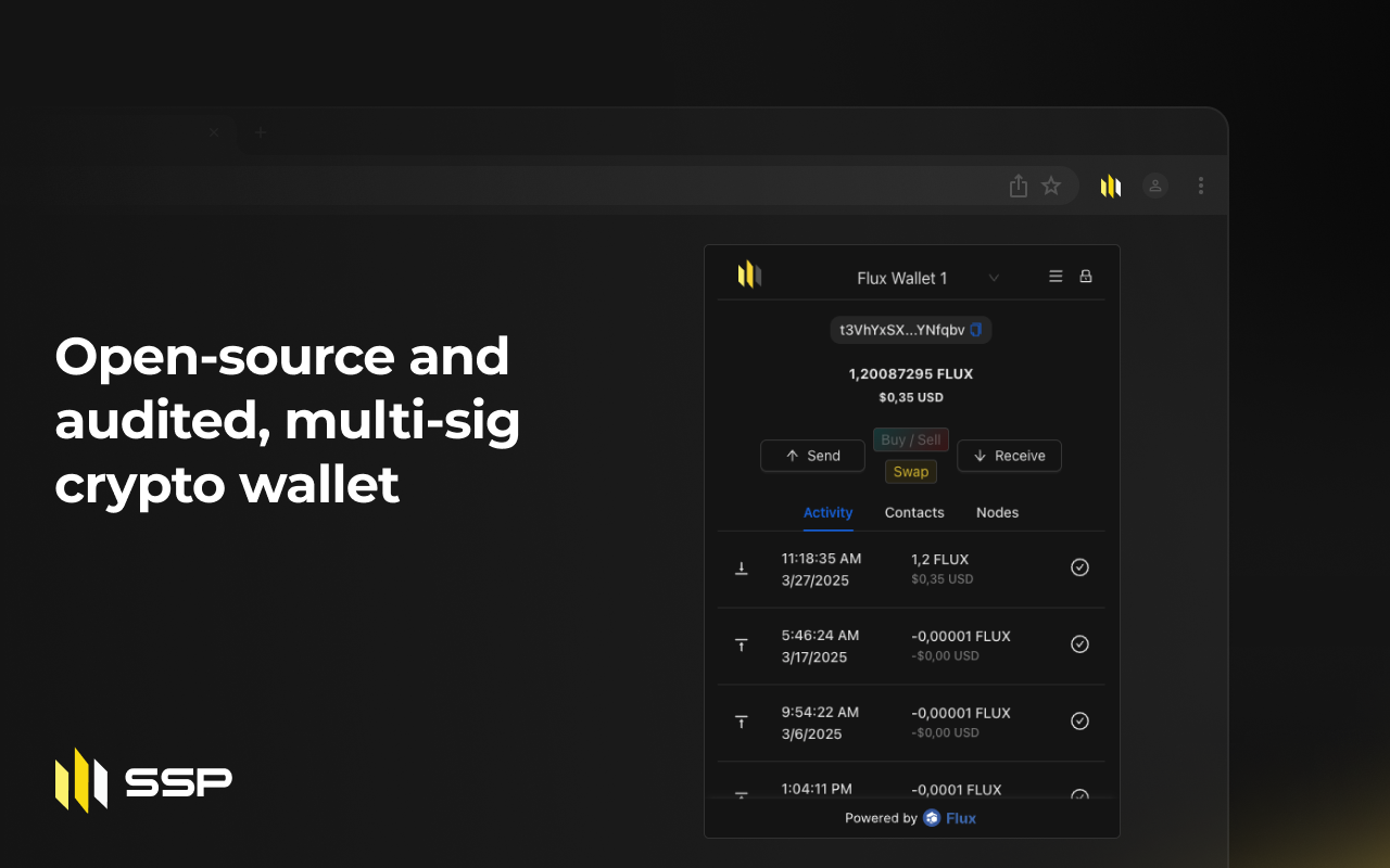 SSP Wallet - 截图 1
