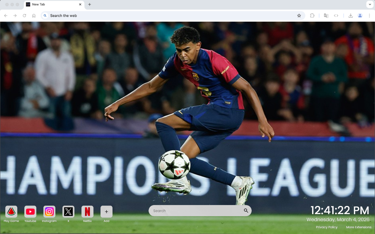 Lamine Yamal Iconic Ball Control Live Wallpaper - 截图 2