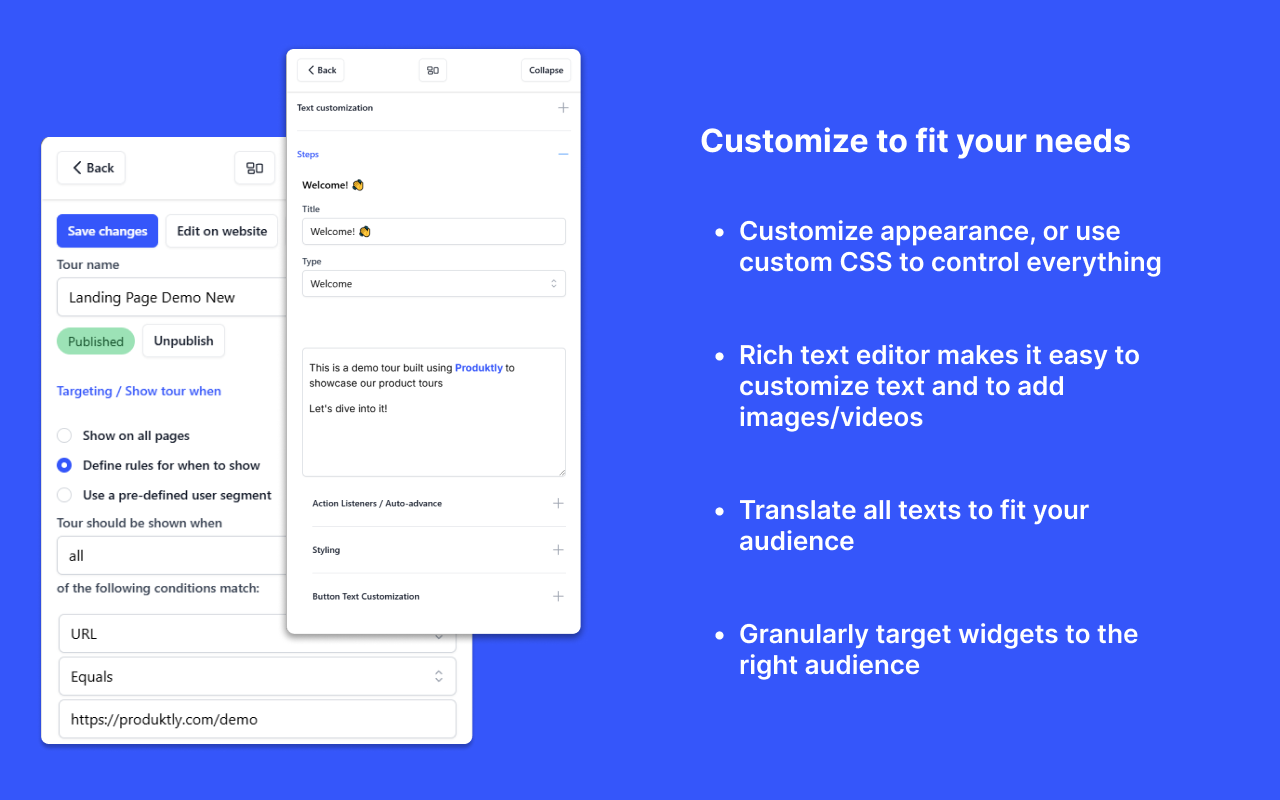 Produktly - Product tour builder - 截图 4