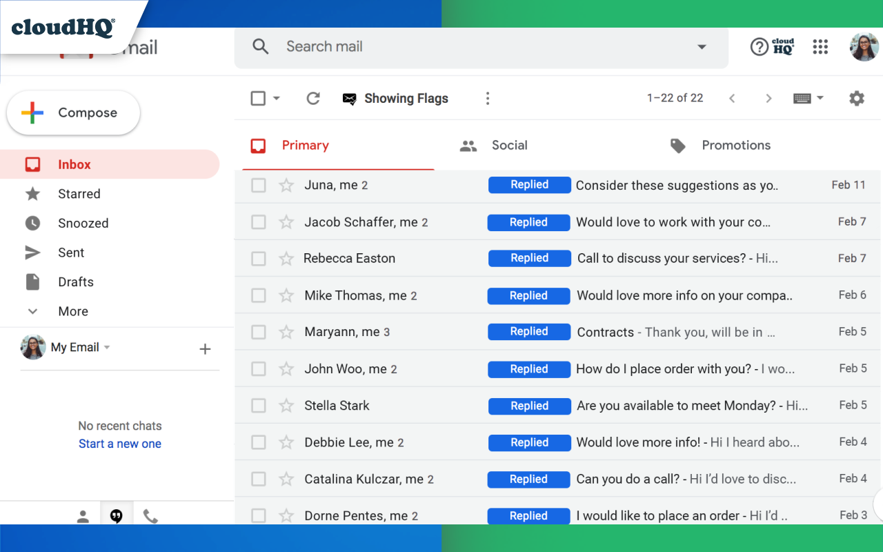 Email Reply Status - 截图 4