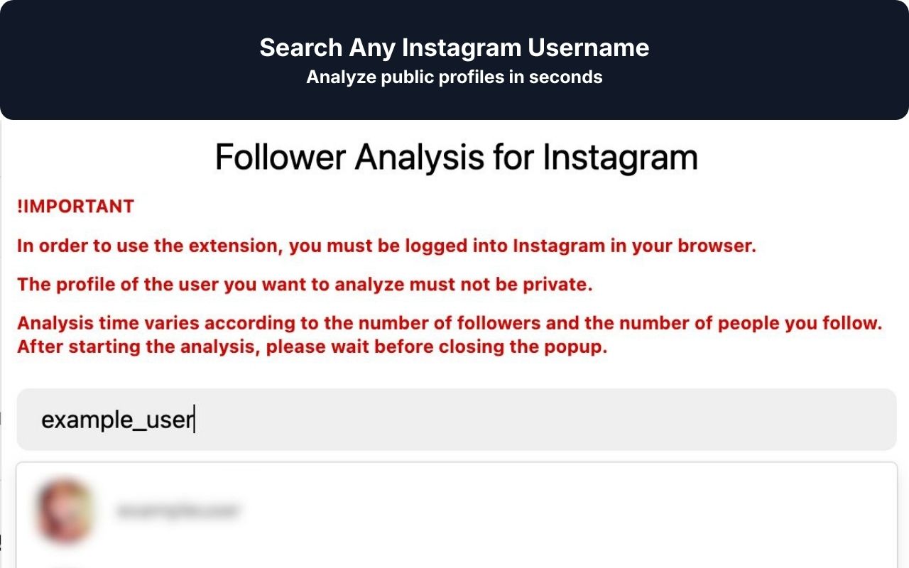 Follower Analysis for Instagram: Unfollowers - 截图 2