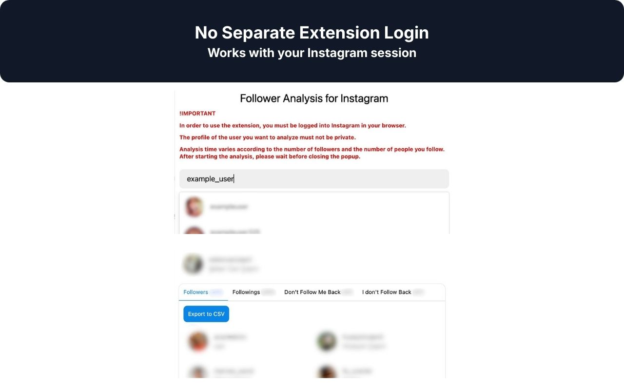 Follower Analysis for Instagram: Unfollowers - 截图 4