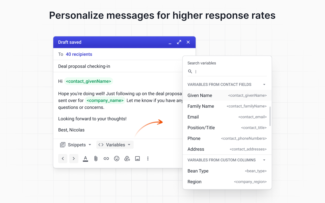 Streak Mail Merge for Gmail - 截图 3