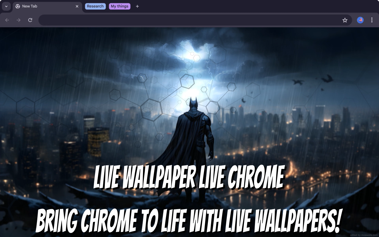 Batman Gotham City Stormy Night Live Wallpaper - 截图 4