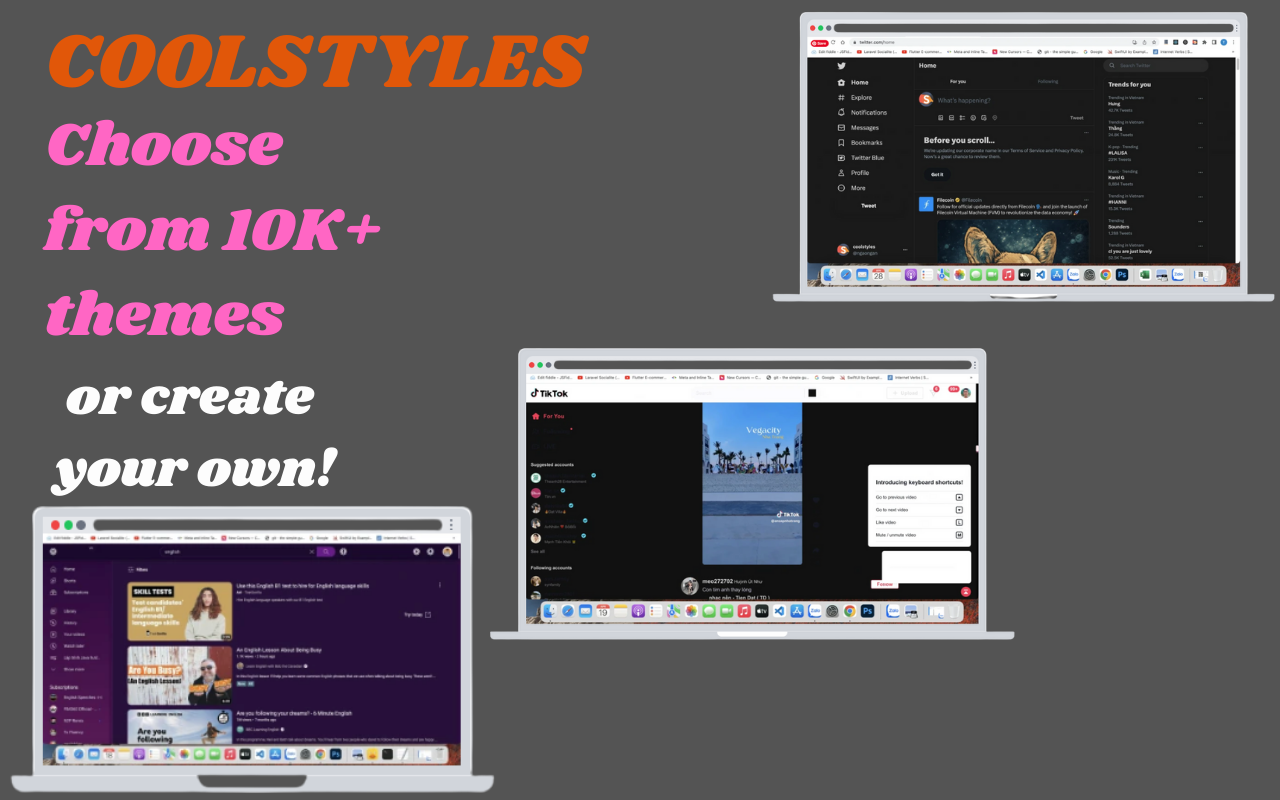 CoolStyles - 为任何 website 创建主题 - 截图 5