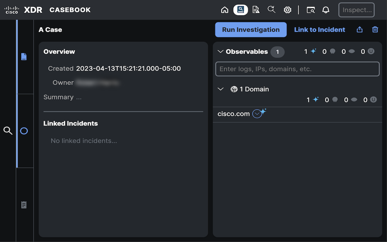 Cisco XDR Ribbon - 截图 1