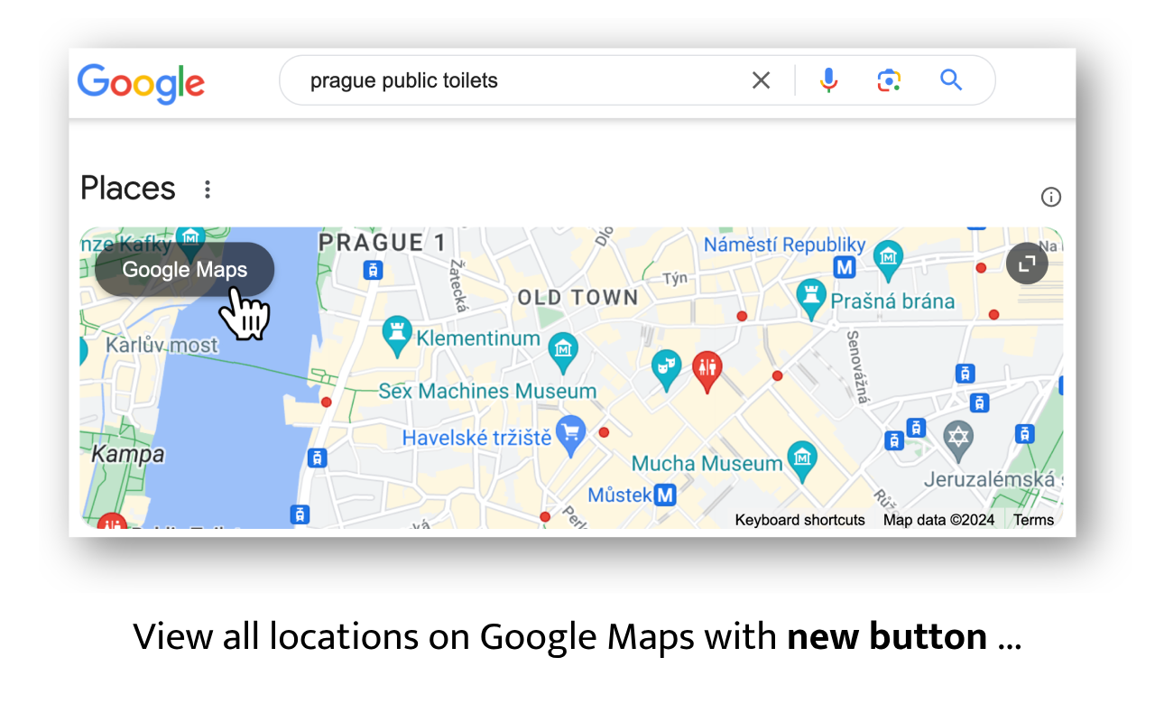 Google Maps QuickClick - Search to Maps - 截图 1