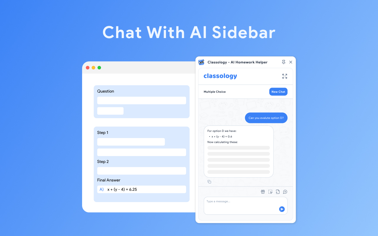 Classology AI – Homework & Quiz Helper - 截图 1
