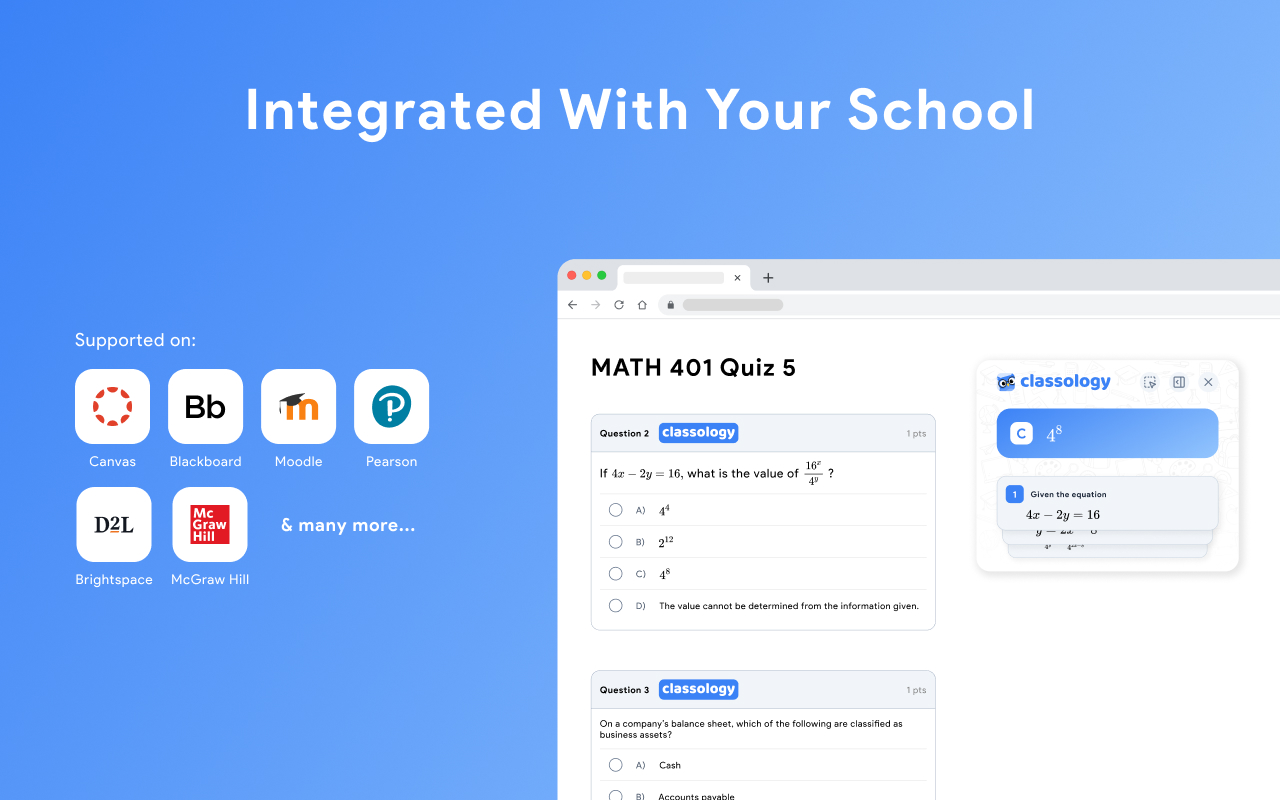 Classology AI – Homework & Quiz Helper - 截图 3