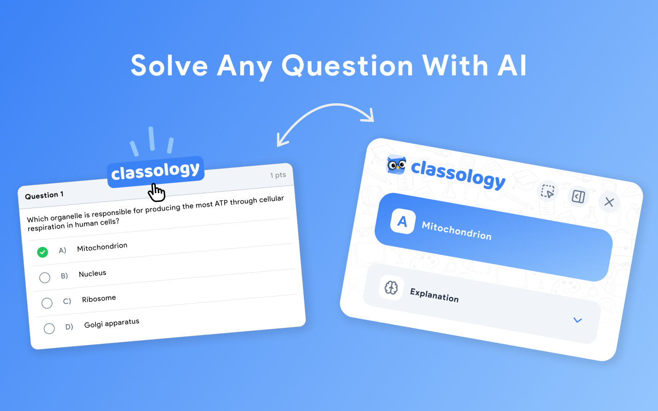 Classology AI – Homework & Quiz Helper - 截图 4