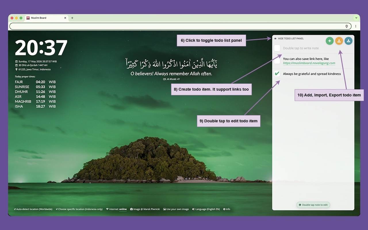 Muslim Board - 截图 6