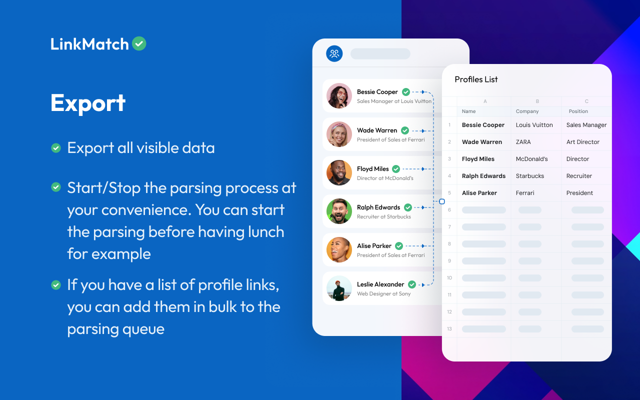 LinkMatch For CSV - 截图 2