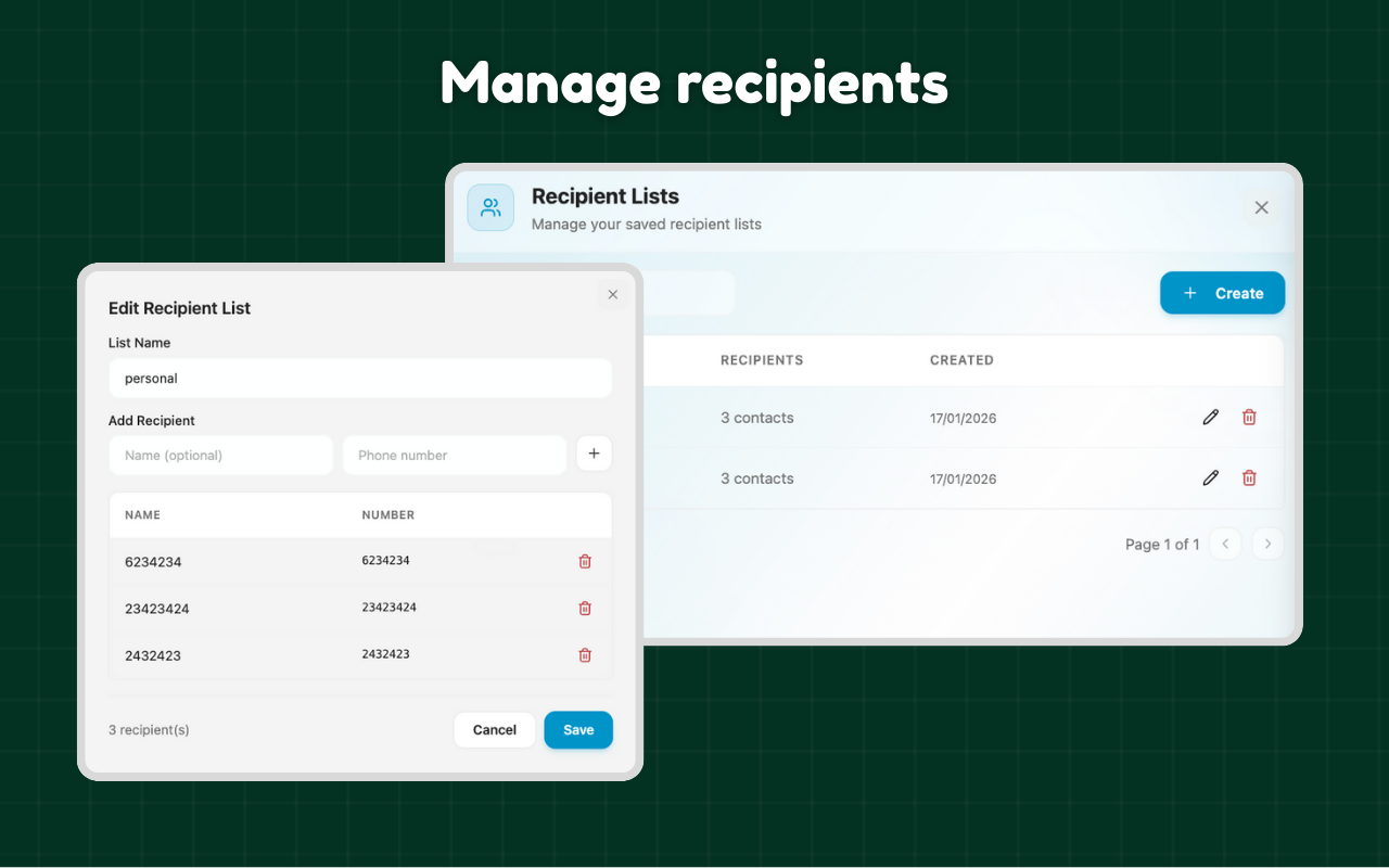 WA Group Bulk Sender for Whatsapp™ - 截图 2