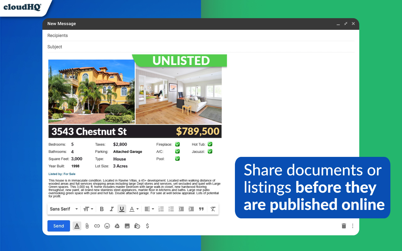 URL Link Previews for Gmail™ by cloudHQ - 截图 4