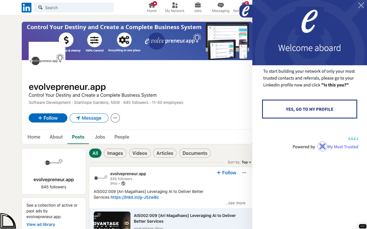 Evolvepreneur - 截图 3