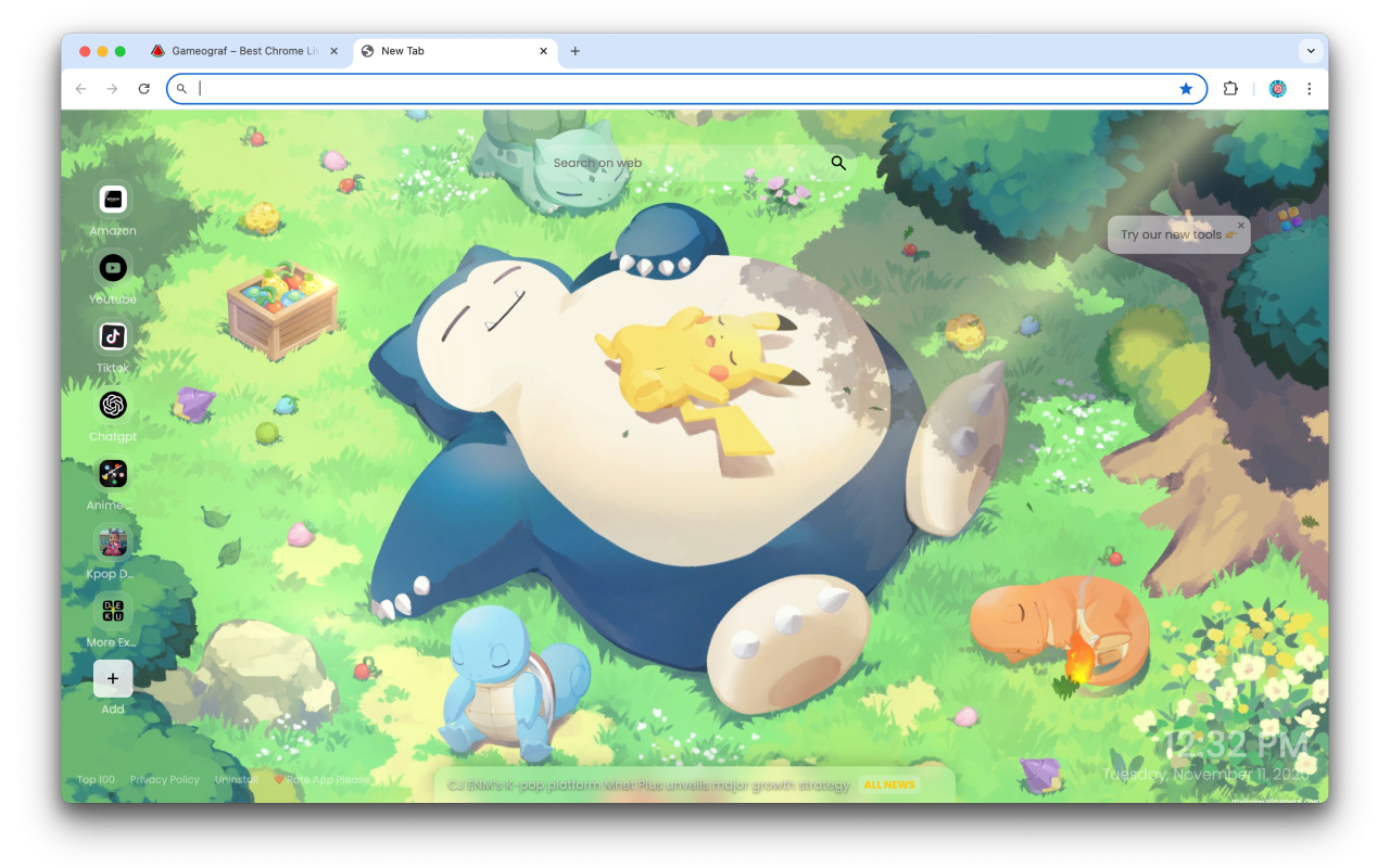 Pokemon Nap Time Live Wallpaper - 截图 4