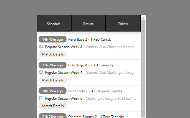 Valorant Pro Matches - 截图 2