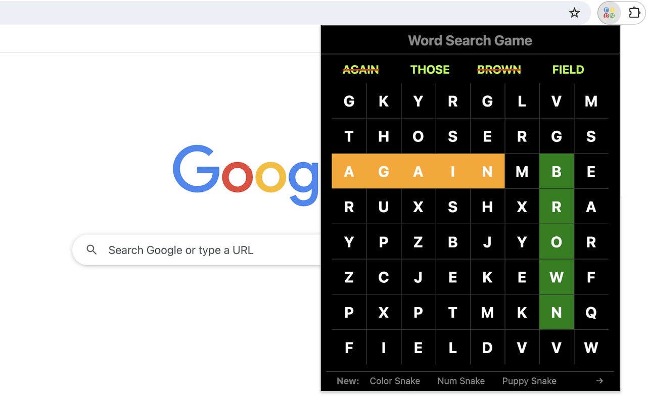 Word Search Game - 截图 2