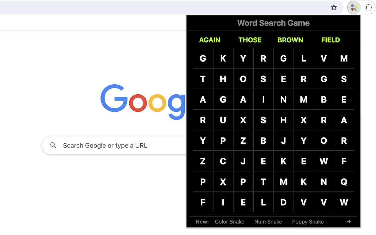 Word Search Game - 截图 4