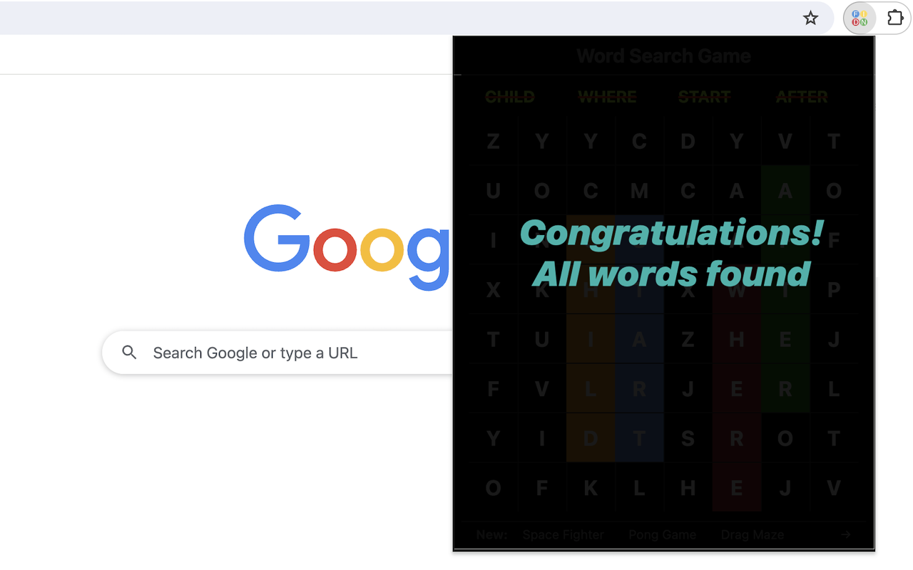 Word Search Game - 截图 5