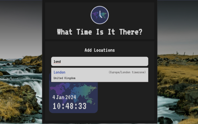 What Time Is It There? - 截图 2