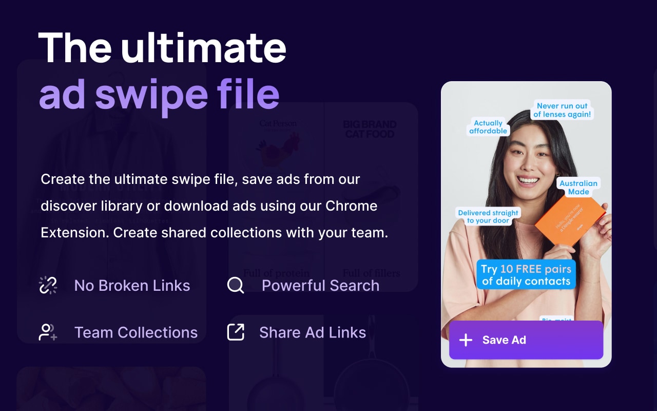 MagicBrief - Save Facebook & TikTok ads - 截图 1