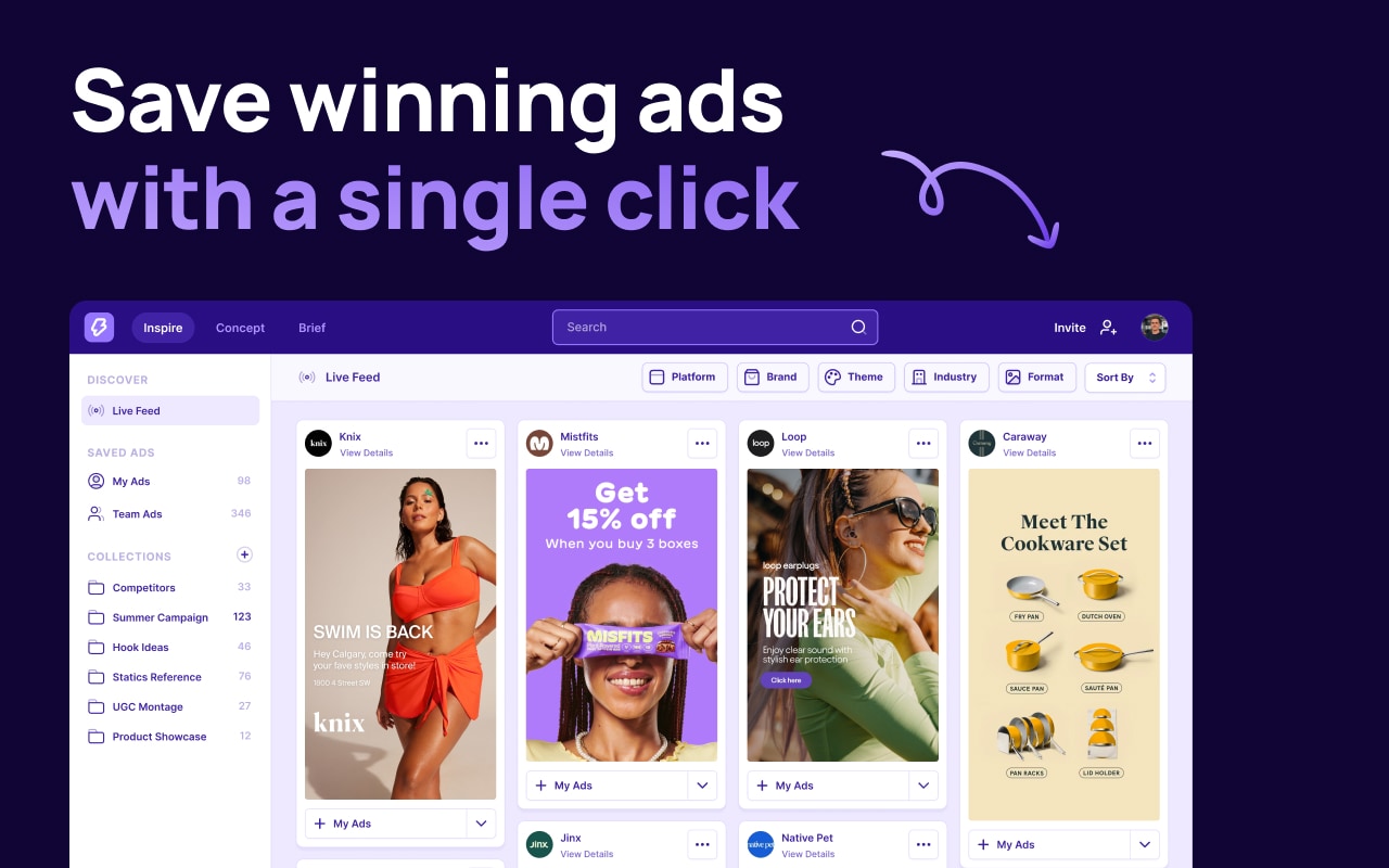 MagicBrief - Save Facebook & TikTok ads - 截图 3