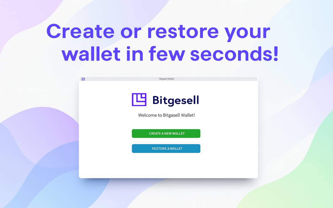 Bitgesell Wallet - 截图 3