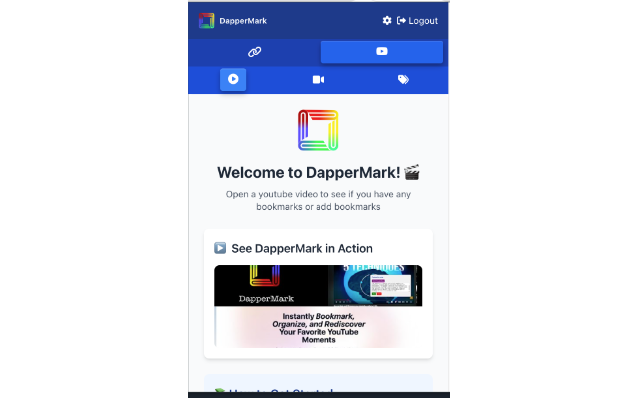 DapperMark - Summarize, Translate, Bookmark YouTube Videos with CHATGPT - 截图 3