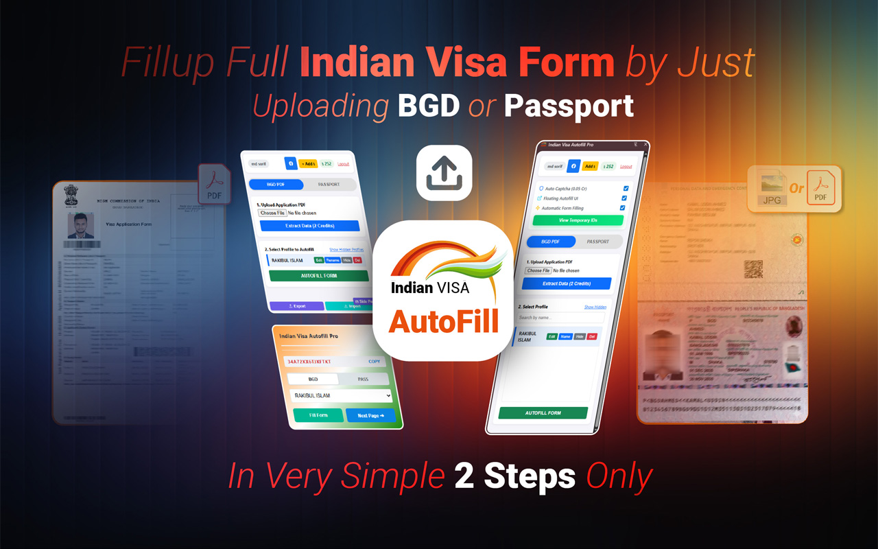 Indian Visa Autofill Pro - 截图 3