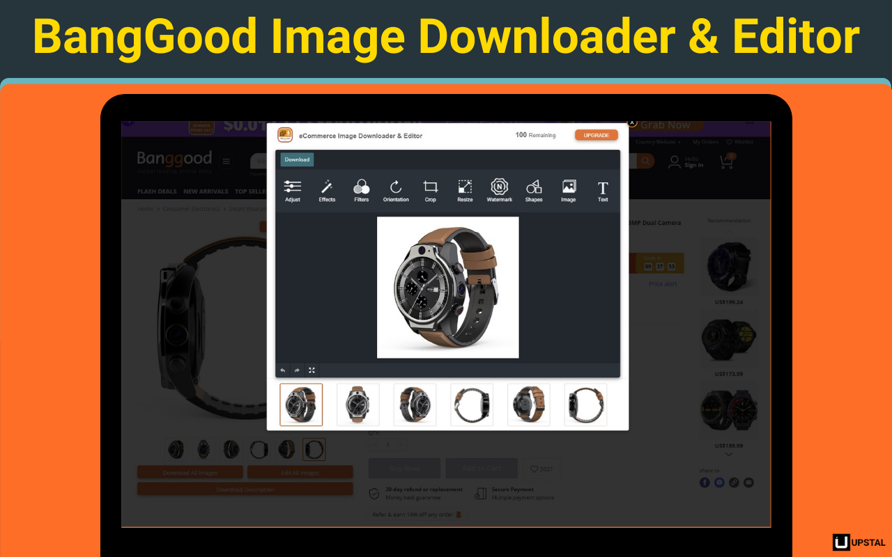 BangGood 图片下载与编辑器 - 截图 2