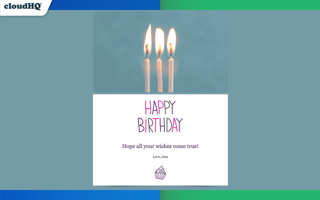 eCards for Gmail™ by cloudHQ - 截图 4