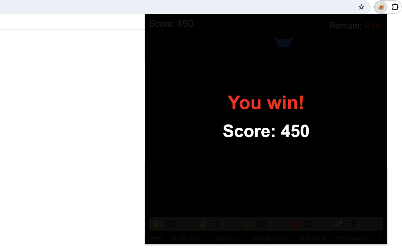 Fruit Collect Game - 截图 4