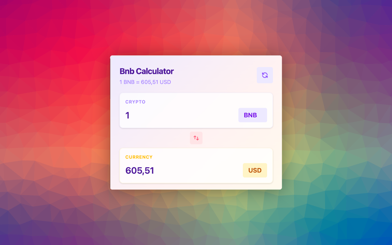 Bitcoin calculator - 截图 2