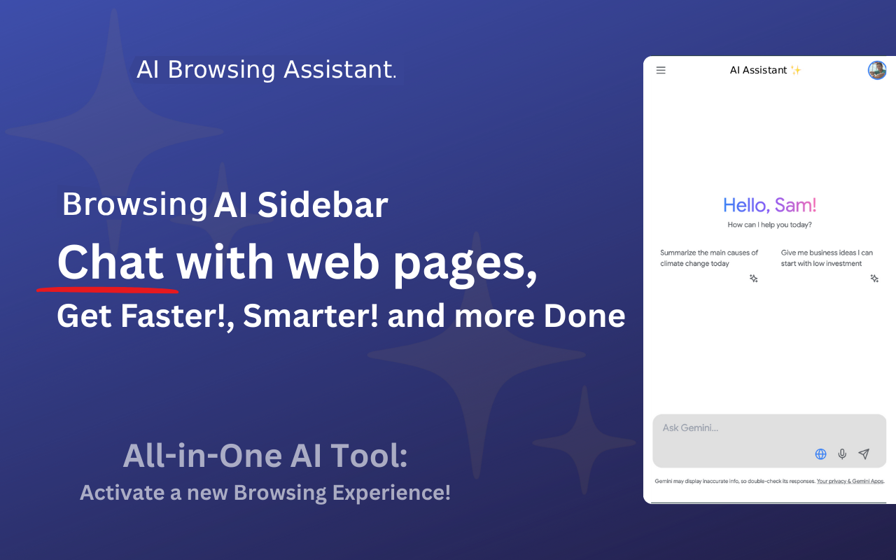 AI Browsing Assistant ✨ - 截图 1