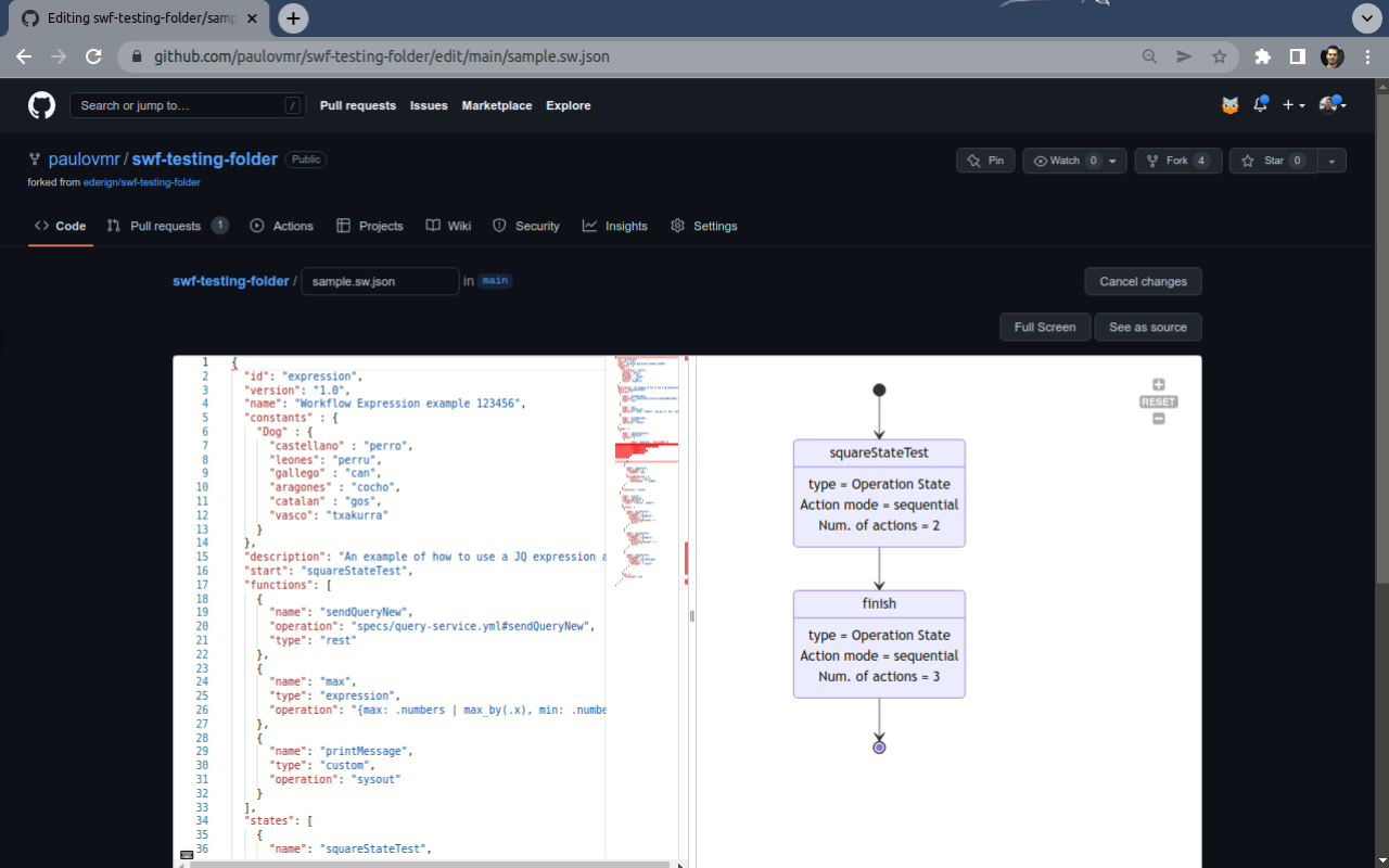 Apache KIE™ Serverless Workflow Editor for GitHub - 截图 2