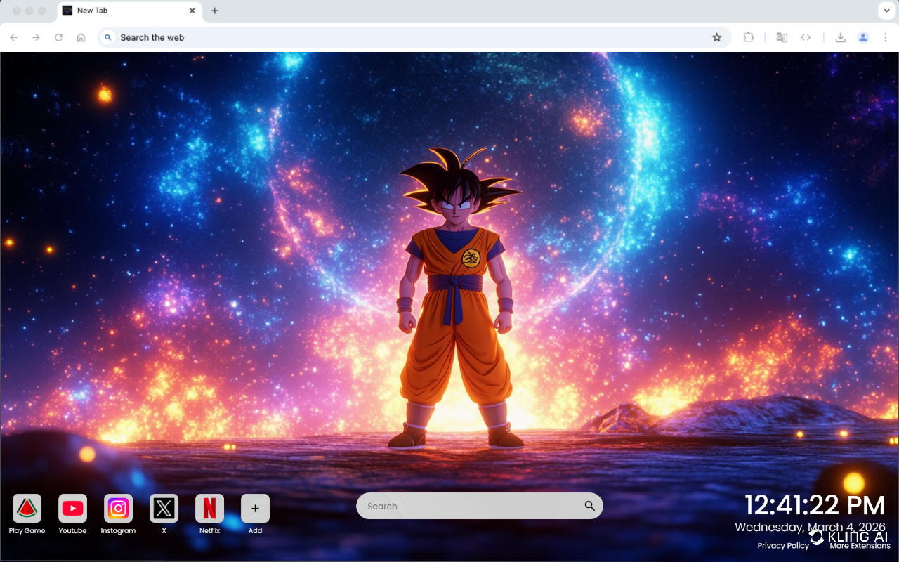 Son Goku Iconic Space Bull Live Wallpaper - 截图 4