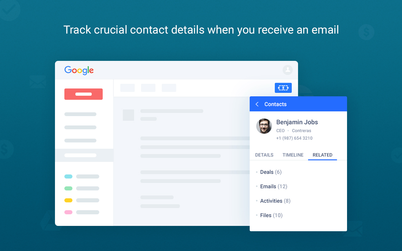 Salesmate CRM for Gmail - 截图 3