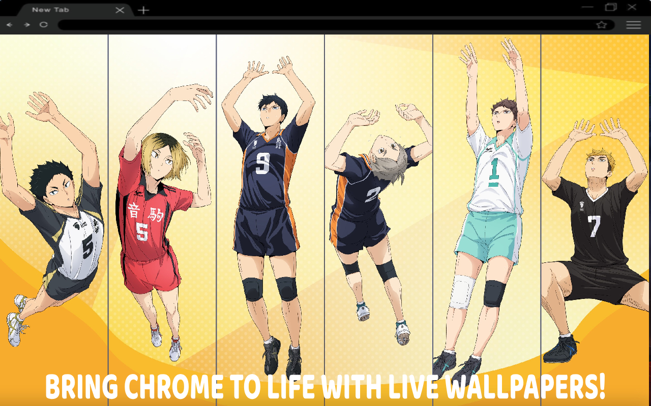 Haikyuu!! Anime Live Wallpaper - 截图 2
