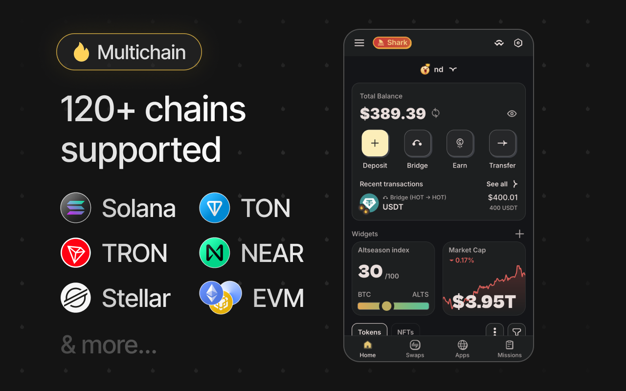 HOT Wallet - 截图 3