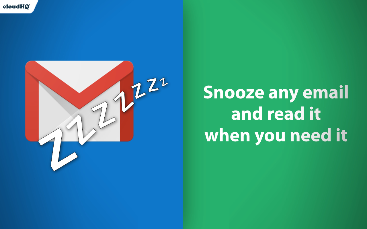 Snooze Email by cloudHQ - 截图 2